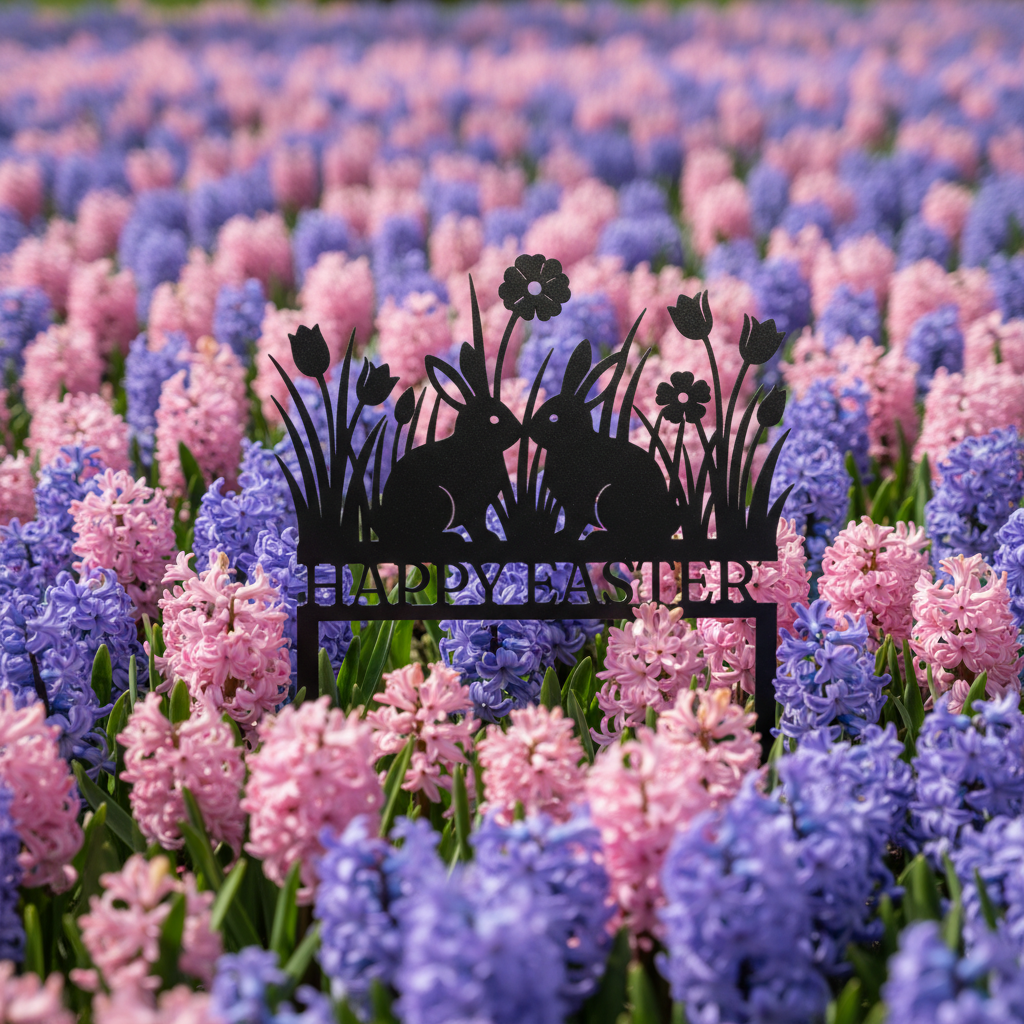 Happy Easter Osterhasen Gartenstecker – Bild 9